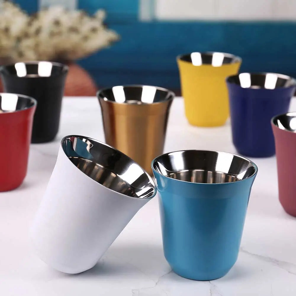 304 Stainless Steel Espresso Mugs - OnTheGo Drinkware