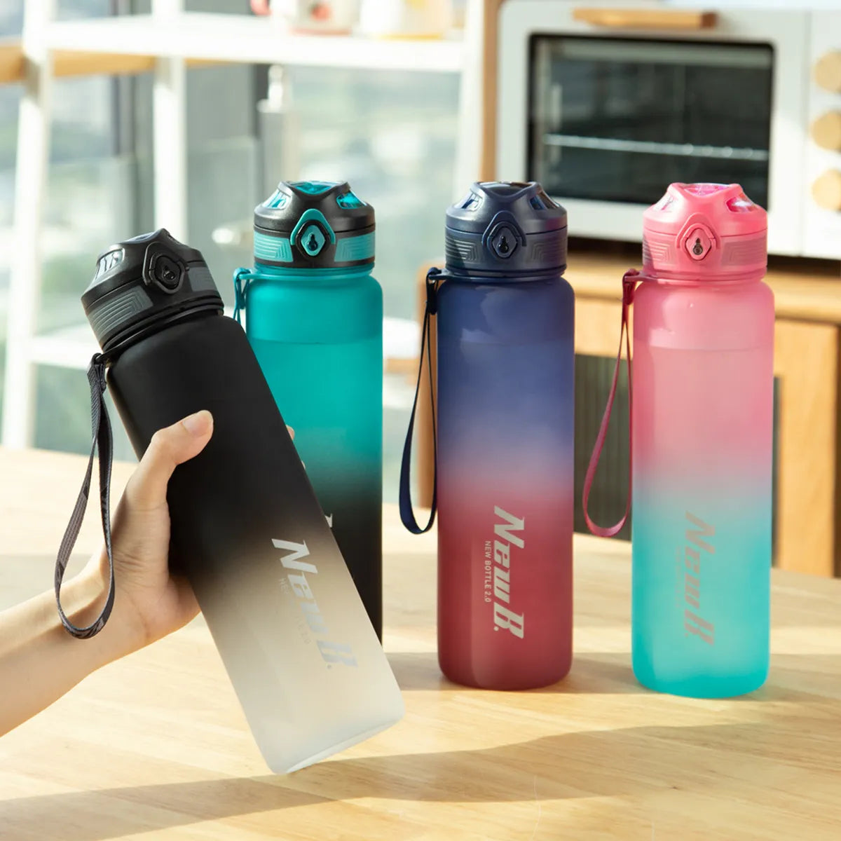Premium Tritan Sports Water Bottle - OnTheGo Drinkware
