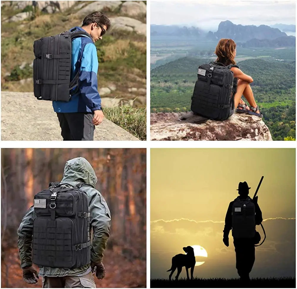 Military Tactical Backpack For Outdoor Adventures - OnTheGo Drinkware