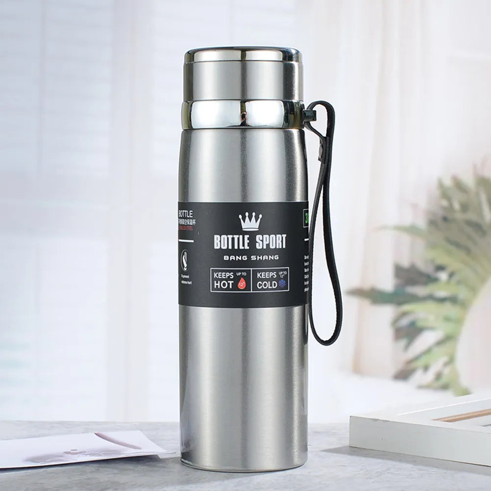Thermal Water Bottle - Thermos Vacuum Flask 1000ml - OnTheGo Drinkware